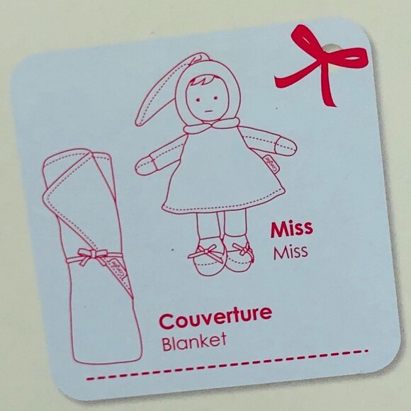 New in Box-Corolle Babi Miss Doll (24cm) and Blanket - Pink For Age 0+ - Picture 9 of 14